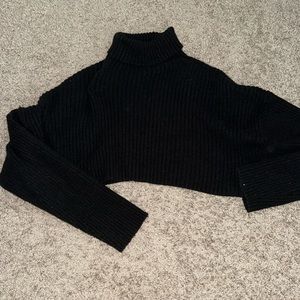 Zara cropped turtleneck